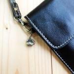 Iphone Case, Leather Bag With Strap, Black